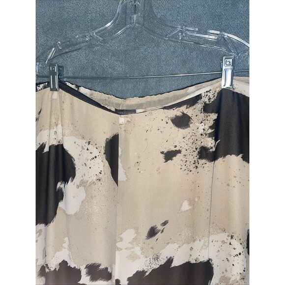 Vince Camuto Women’s‎ 24W Wide Leg Palazzo Pants Black Abstract Print Plus Size - Picture 3 of 11